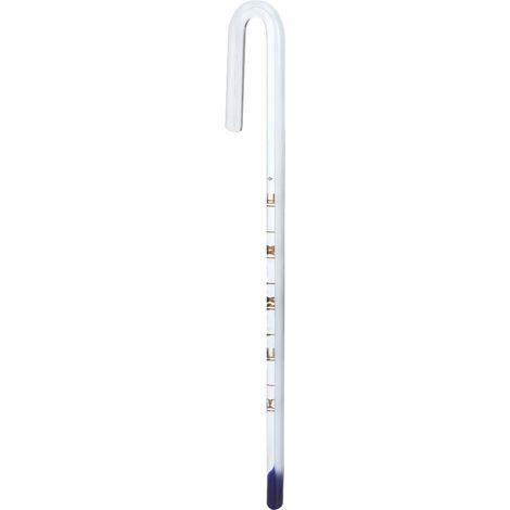 Thermomètre suspendu en forme de U pour aquarium, compatible avec les aquariums en verre de 6 à 8 mm d'épaisseur. (1/5)