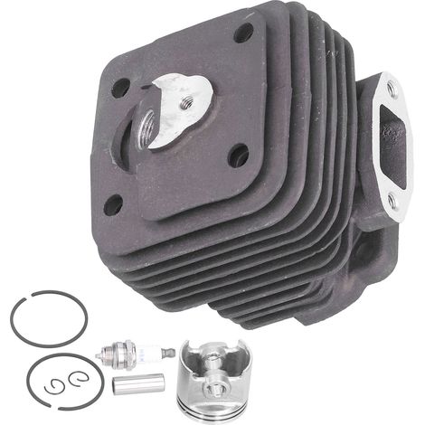 Kit cylindre 49 mm, piston et bougie d'allumage pour scie à béton Stihl TS360 08S TS350 BG17 SG17