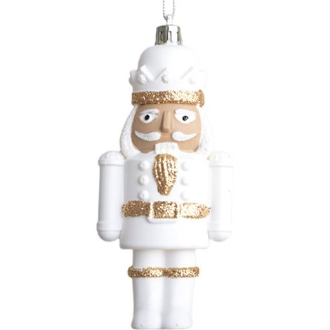 Casse-noisette de Noël, figurine de casse-noisette, décoration saisonnière sculptée, idéale pour l'entrée, la chambre, le balcon, la bibliothèque, le dortoir, 14 x 6 x 3 cm (1/5)