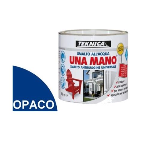 TEKNICA - UNAMANO SMALTO ALL'ACQUA 125MLBLU OPACO
