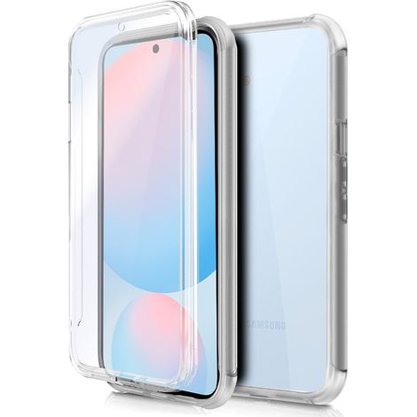 Funda COOL Silicona 3D para Samsung S721 Galaxy S24 FE (Transparente Frontal + Trasera)