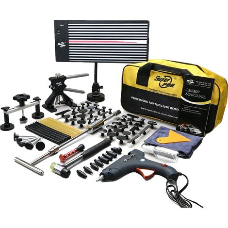 Kit de réparation de dents, système de colle haute puissance, ensemble d'outils complet, TRousse à outils PDR (1/2)