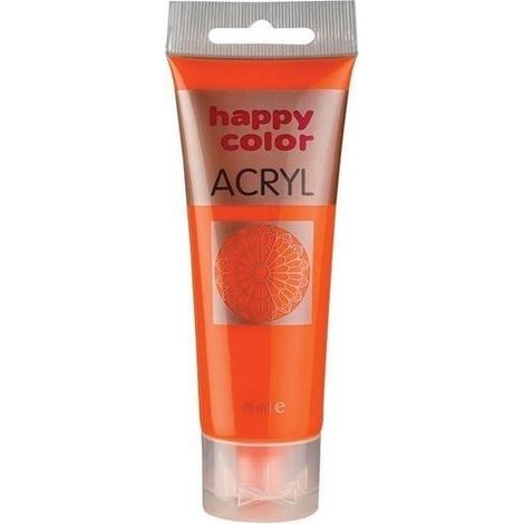 PEINTURE ACRYLIQUE 75ML ORANGE FLUO (401) 9662