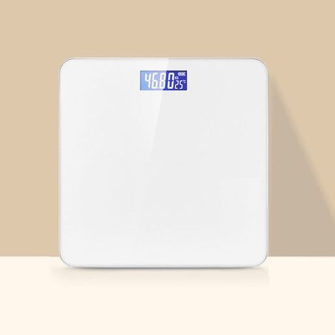 Balance numérique personnelle précise, design compact, écran LED, pèse-personne numérique de salle de bain haute précision, mesure un poids jusqu'à 180 kg