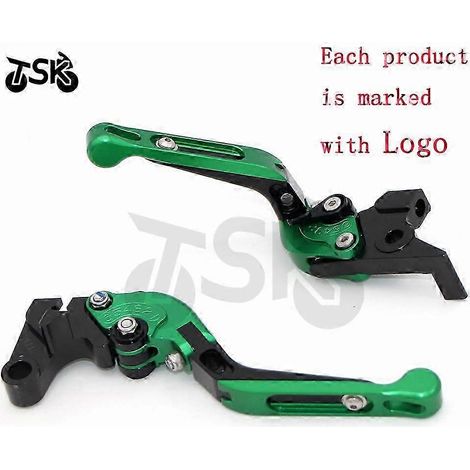 Levier de frein et d'embrayage pliable/extensible CNC avec logo, 20 couleurs, pour Kawasaki Z1000 SX Z1000SX Tourer 2017 (R) (1/5)