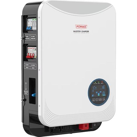 Inversor solar híbrido, onda sinusoidal pura, carga MPPT, 4,2 kW - HL - Wi-Fi, 220-240 V, 24 V (1/2)
