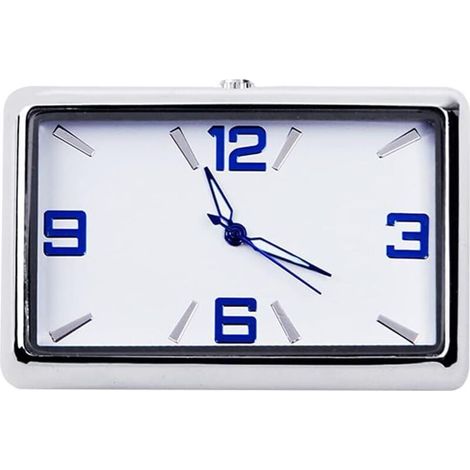 Horloge de pointeur de voiture,Horloge à quartz analogique mini horloge de voiture horloge à quartz horloge de voiture décor (1/4)