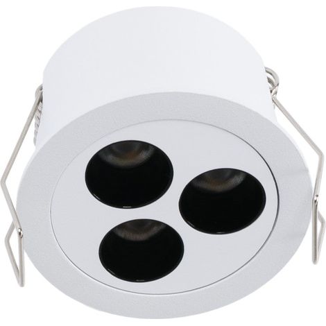 6W LED Einbaustrahler rund - UGR18 - Ø 55mm Einbauöffnung