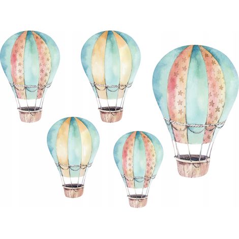 Set di adesivi decorativi per bambini - Palloncini S (1/4)