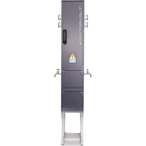 Campingverteiler mit Wasseranschluss 4x230V CEE Campingsäule Stromverteiler Doktorvolt FI/LS (1/5)