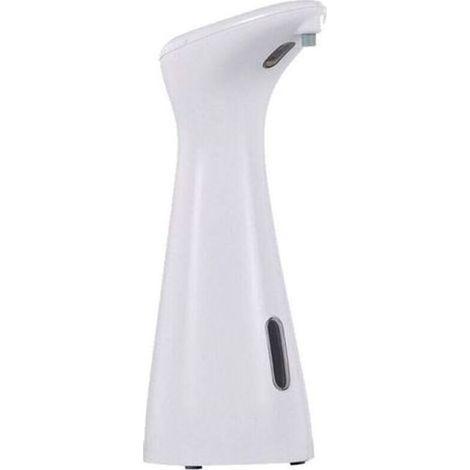 Distributore di sapone a sensore infrarosso, distributore automatico di disinfettante per le mani da cucina, 200 ml, bianco (1/4)