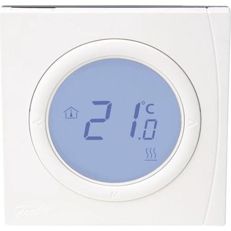 Termostato Danfoss basicplus2 wt-d cable pantalla 5-35°C