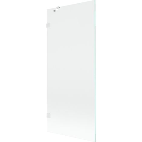 Mexen Lunar Duschabtrennung 1-flügelig 80 x 150 cm, transparent, weiß - 897-080-000-20-00
