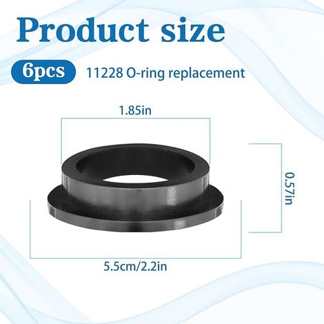 O-Rings for Pool Pump, Sand Filter, Washers Sand Filter Pumps (11228) (1/4)