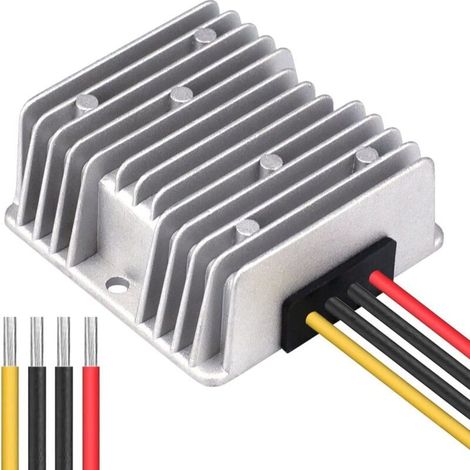 Convertisseur 36V 48V à 12V 10A 120W DC-DC Convertisseur Abaisseur 20-60V à 12V Régulateur de Tension IP68 Étanche Module de Convertisseur de Tension Transformateur pour Voiture (1/4)