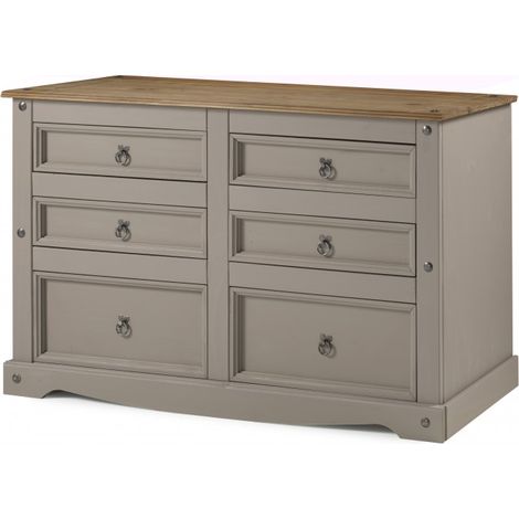 Corona Grey Wax Low 3+3 Wide Chest (1/4)
