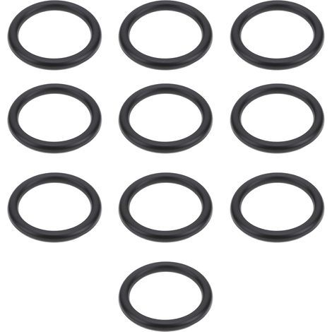 Set of 10 Fuel Tank Cap Gaskets 26 x 19.8 x 3.1 mm N0282222 N91008401 Compatible with VW Compatible with (1/5)