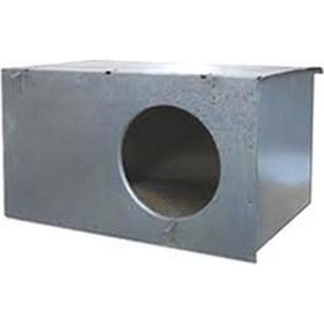 1PZ NIDO CONIGLIO CHIUSO PER GABBIA LUSSO - mm.470x240h.