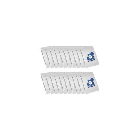 Lot de 20 sacs à poussière pour aspirateur Miele Complete C3 – Microfibre multicouche 5 couches – Filtration optimale – Sac type MSM 10-Crezuo