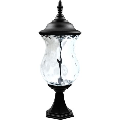Lampada da esterno LED bassa nera 3000K Marsylia Polux (1/3)