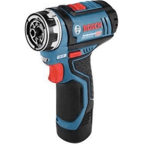 Taladro atornillador inalámbrico BOSCH 06019F6000 GSR 12V-15 FC Profesional 12V Li-Ion (2x2.0Ah)