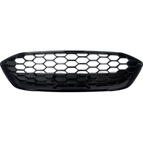 Grille de Pare-chocs Avant, Design en Maille en Nid d'Abeille, Remplacement Direct, comme indiqué (1/2)