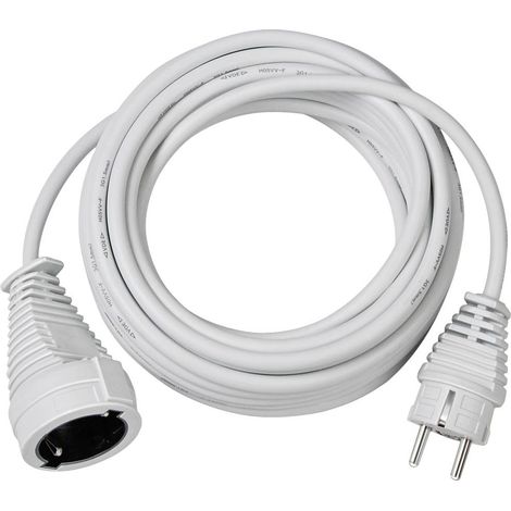 Brennenstuhl 1168440 Alimentazione Prolunga Bianco 5.00 m H05VV-F 3G 1,5 mm²