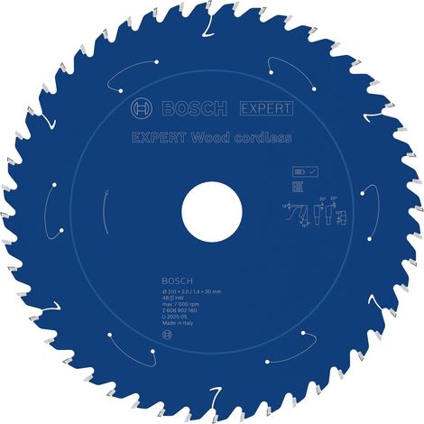1x Lame de scie circulaire EXPERT Wood cordless pour scies sur table (1/5)