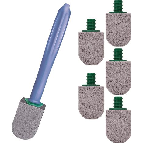 6 Pièces Pierre Ponce WC, Brosse de Nettoyage Pierre Ponce (1/5)