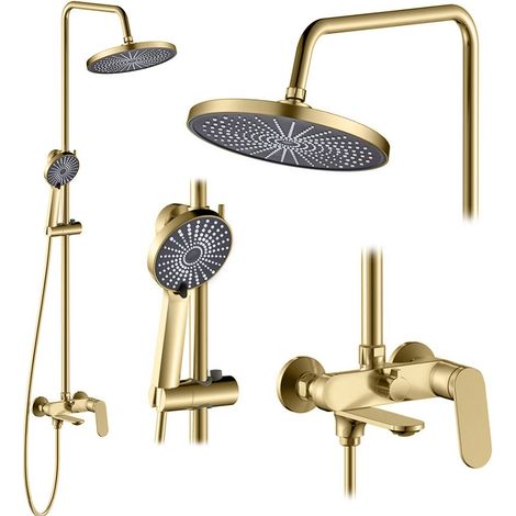 Shower set REA Marco Brush Gold (1/5)