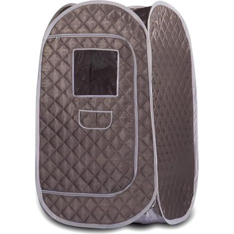 Kit de sauna portatif Tente de sauna plus grande for cabine pliable de bain portable, tente de sauna mobile avec générateur de vapeur non inclus Tente de sauna personnelle pour spa à domicile ( Color (1/5)