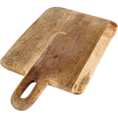 Rustic Kitchen Board in Mango Wood - For Cutting and Serving