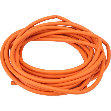 Gaine de câble de frein vélo amortie 6mm orange, manchon mousse pour câbles de transmission et freinage, 10 mètres (1/5)