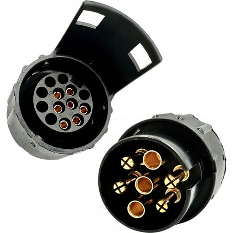 ADAPTADOR DE 7/13 PINES PARA ENGANCHE DE REMOLQUE, ADAPTADOR REDUCTOR PARA REMOLQUES