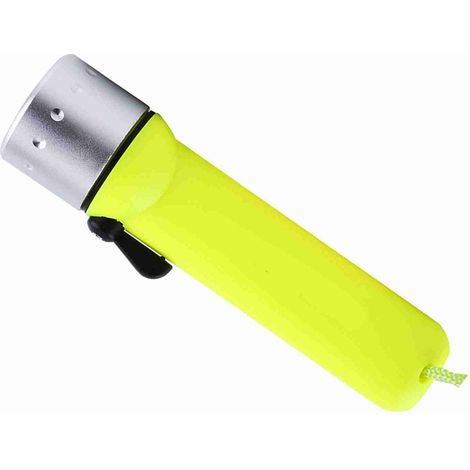Wasserdichte LED-Taucherlampe, 180 lm, fluoreszierend grün, mit Handschlaufe (1/5)