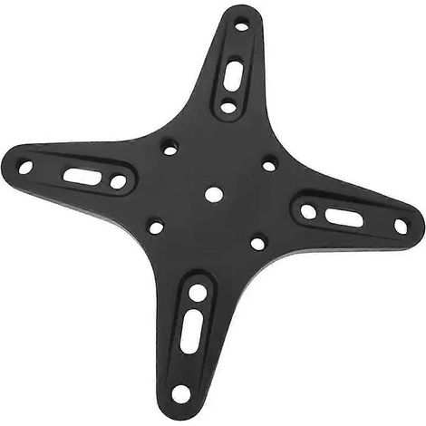 Tragbare Monitorhalterung, 100x100 mm VESA-Platte, 75x75 mm Wandhalterung (1/5)