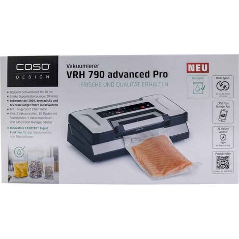 Caso VRH 790 Advanced Pro acero inoxidable para vacío