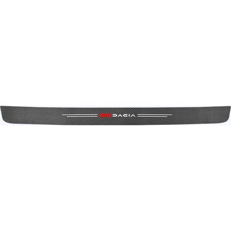 1 pièce Seuil de porte Fibre de carbone, 90 x 7 cm, protection anti-rayures pour Dacia Duster Spring Logan Sandero Jogger Lodgy Dokker (1/3)