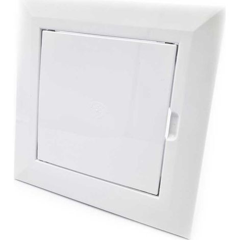 100x100mm Durable Inspection Panel Access Door White Wall Hatch ABS Plastic