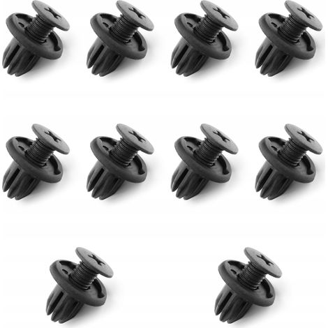 10x Clip-Pin 10mm Daewoo Chrysler Honda Mini (1/5)