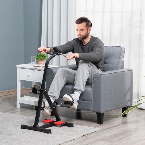 Vélo d’entraînement à pédales pour seniors, réglable, pour maison et usage quotidien, format pratique, style moderne et facile à associer