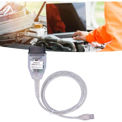 Câble de diagnostic de panne BMW INPA K+CAN K+DCAN avec commutateur (1/5)