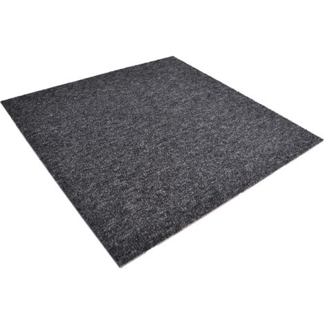 Dalle moquette bouclée - Anthracite - Paquet de 5 m² (1/5)