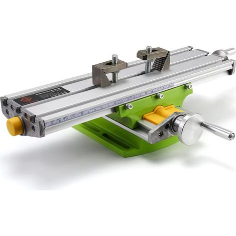 Table croisée BG-6330 – Glissière X-Y réglable – Pour fraiseuse et perceuse à colonne – Support de travail (1/5)