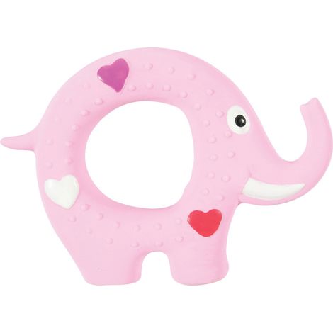 Jouet en latex PUPPY Éléphant.  11 cm. pour chiots. - animallparadise