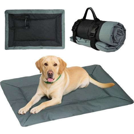 Hundedecke für Unterwegs Faltbar Wasserdicht Orthopädisches Hundebett (1/5)