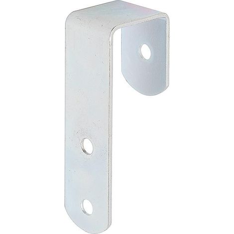 HERRAJES ALK gancho soporte para escalera litera zincado , Gancho soporte escalera de litera con acabado zincado de la marca ALK System.Medidas en su página del catálogo (1/2)