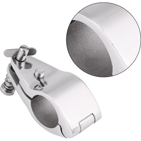 7/8" Edelstahl-Gleitbackenscharnier für Bimini-Tops von Booten, Beschläge für Klappdächer (1/5)