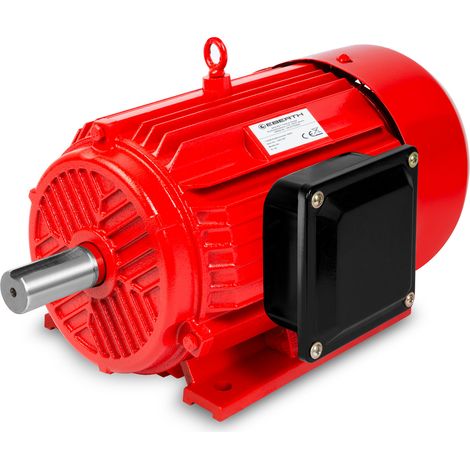 Motor eléctrico trifásico 400V 7,5kW 2900rpm compresor aluminio 74kg EBERTH (1/5)
