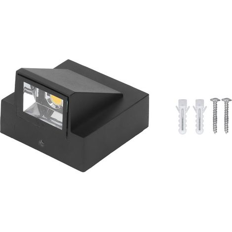 Applique murale LED étanche IP67, lumière décorative, 90-265V, décoration extérieure pour jardin, patio, blanche (1/5)